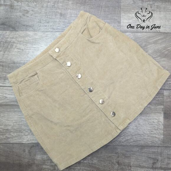 Kori Corduroy Mini Skirt Size S - Picture 1 of 5